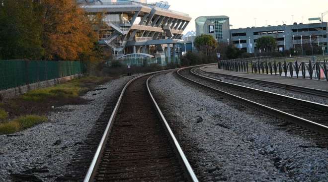 Alabama railroad tracks