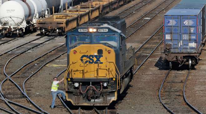 CSX rail yard