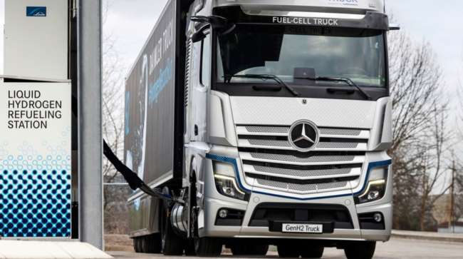 Daimler GenH2 truck Daimler GenH2 truck