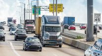 trucks on highway