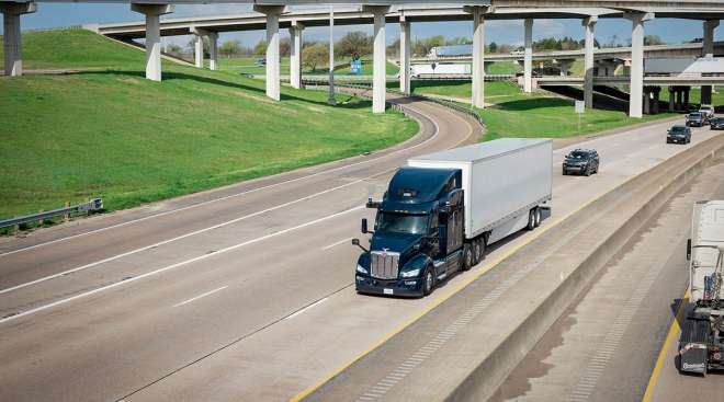 Driverless truck