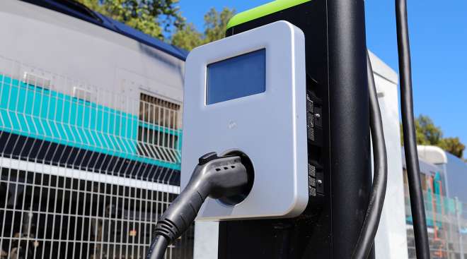 EV charger in California