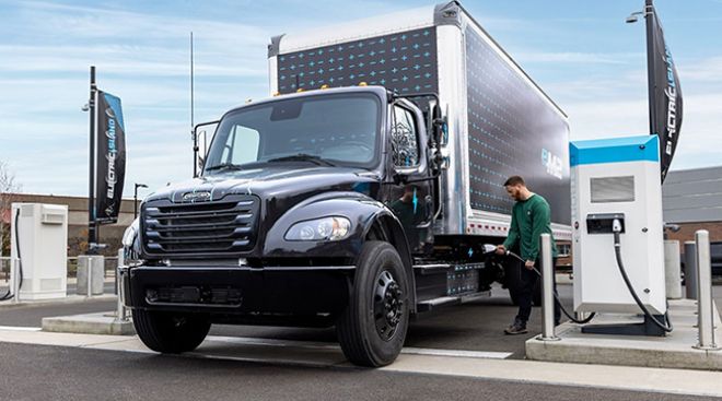 Freightliner charging