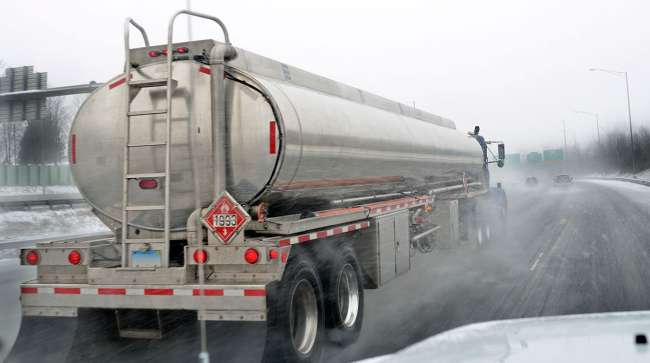 Getty Image of a fuel tanker Getty Image of a fuel tanker