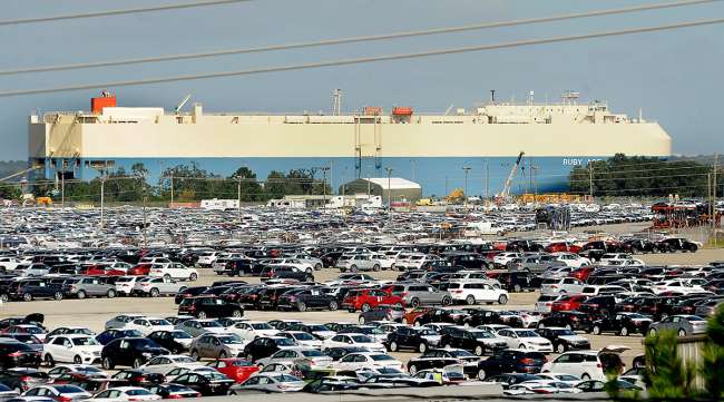 Port of Brunswick cars Port of Brunswick cars