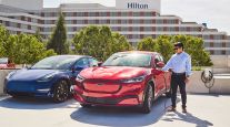 EV charging at Hilton