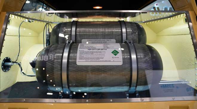 Hydrogen fuel tanks