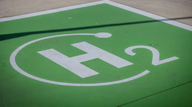 Green hydrogen station