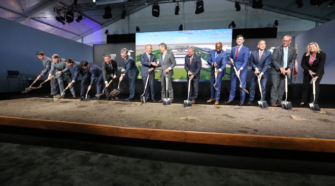 The Hyundai Meta Plant groundbreaking