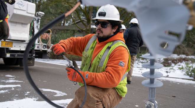 General Electric worker