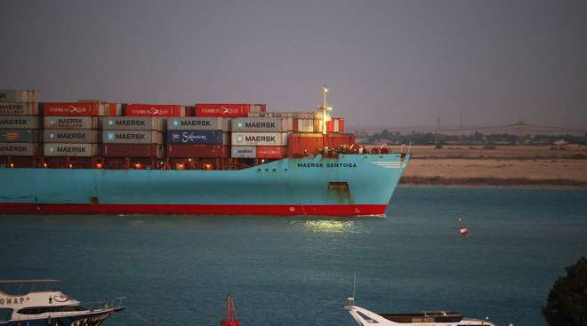 Maersk containership