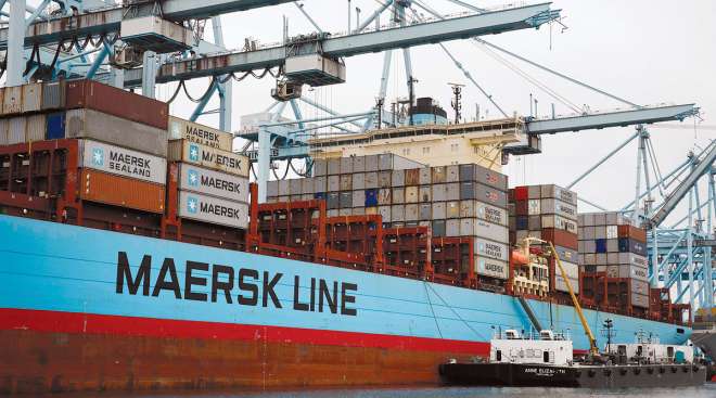 Maersk ship