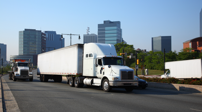 Newark, NJ, truck traffic