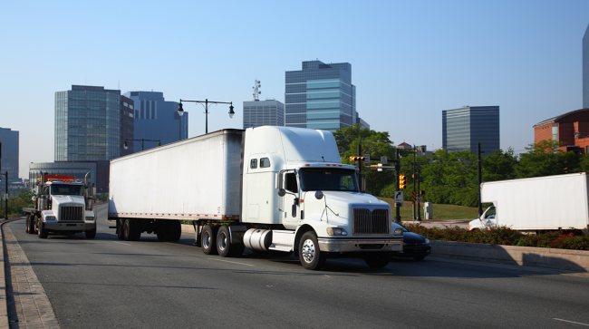 Newark, NJ, truck traffic