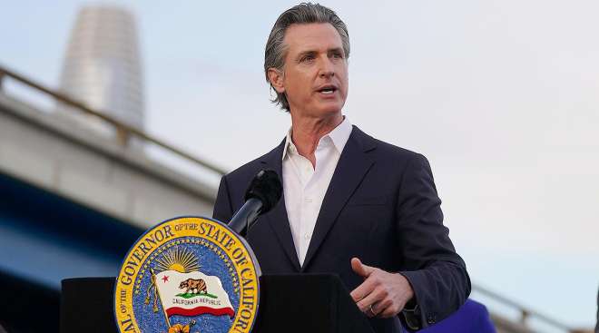 California Gov. Gavin Newsom