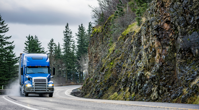 Truck in Oregon