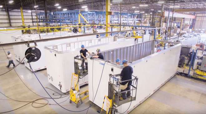 Stoughton Trailers manufacturing plant