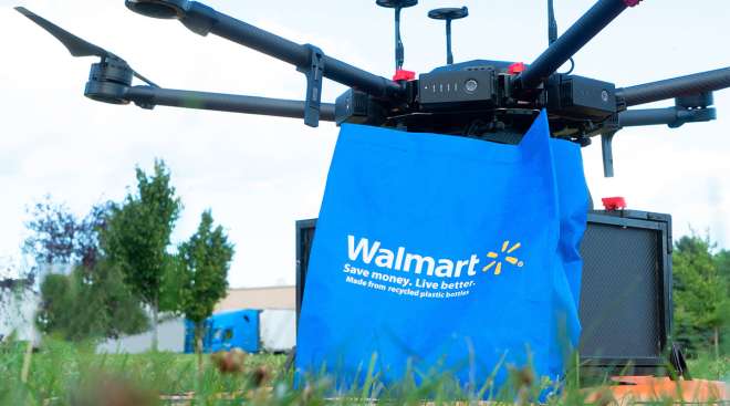 Walmart drone