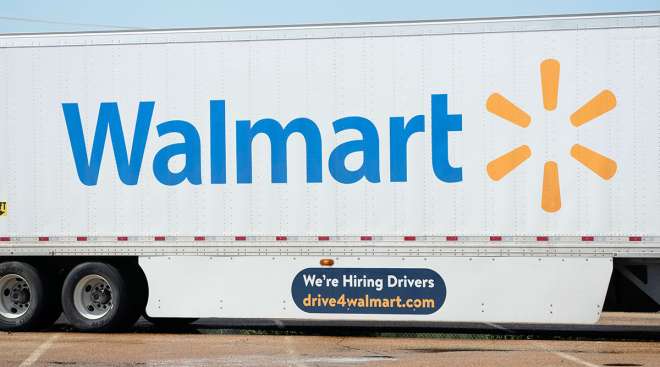 Walmart trailer