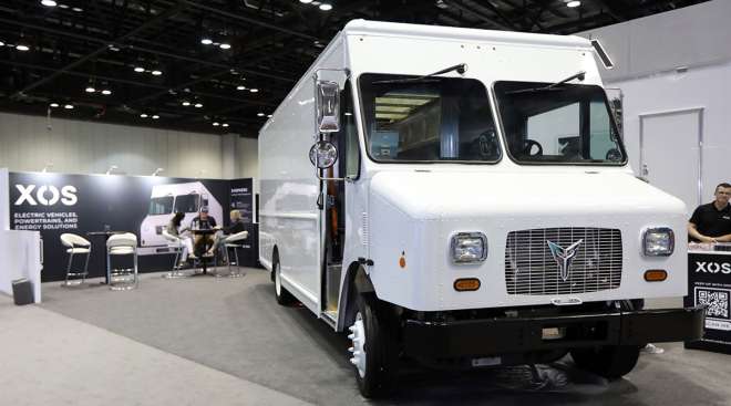 Xos electric step van