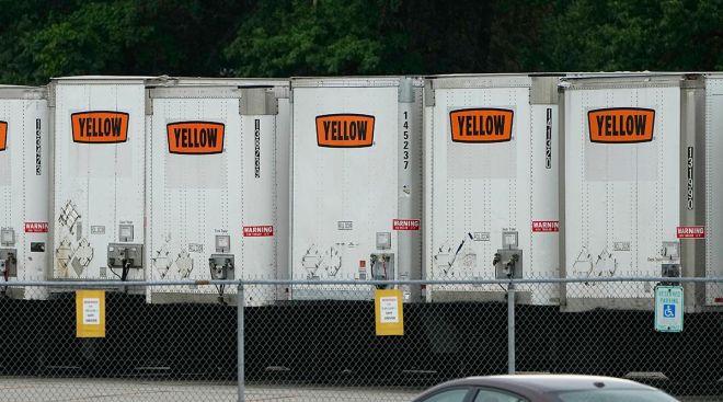 Yellow trailers