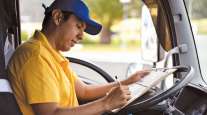 Image of young truck driver