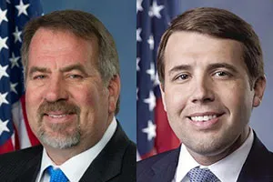 Reps. Doug LaMalfa (R-Calif.), left, and Chris Pappas (D-N.H.)